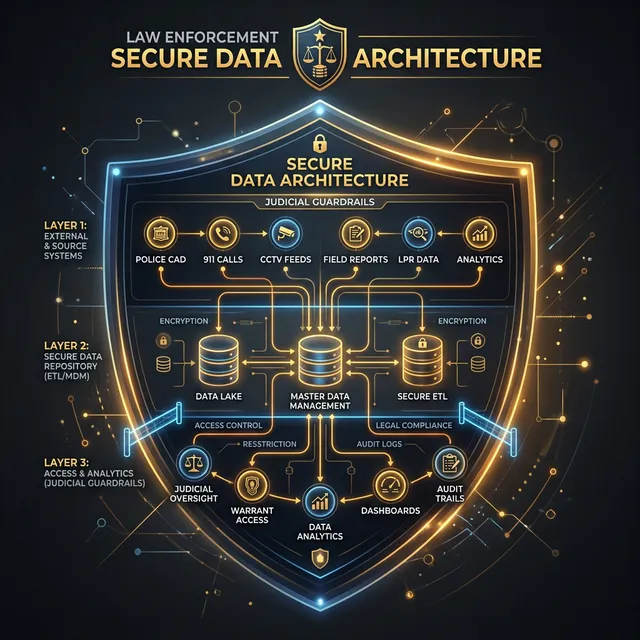Secure Data Architecture Layers